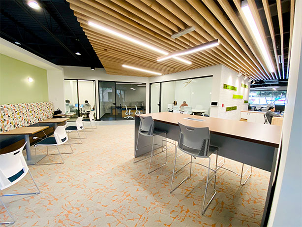 HEXA Coworking Space Richardson TX - Front Desk Area Virtual Office